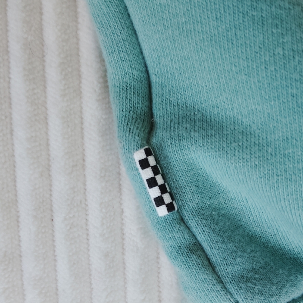 Vans Aqua Hoodie with Black Accents - Picture 7 of 7